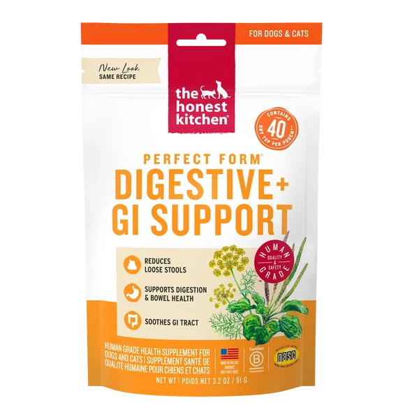 The Honest Kitchen Perfect Form Herbal Digestive Supplement, 3.2oz Bag