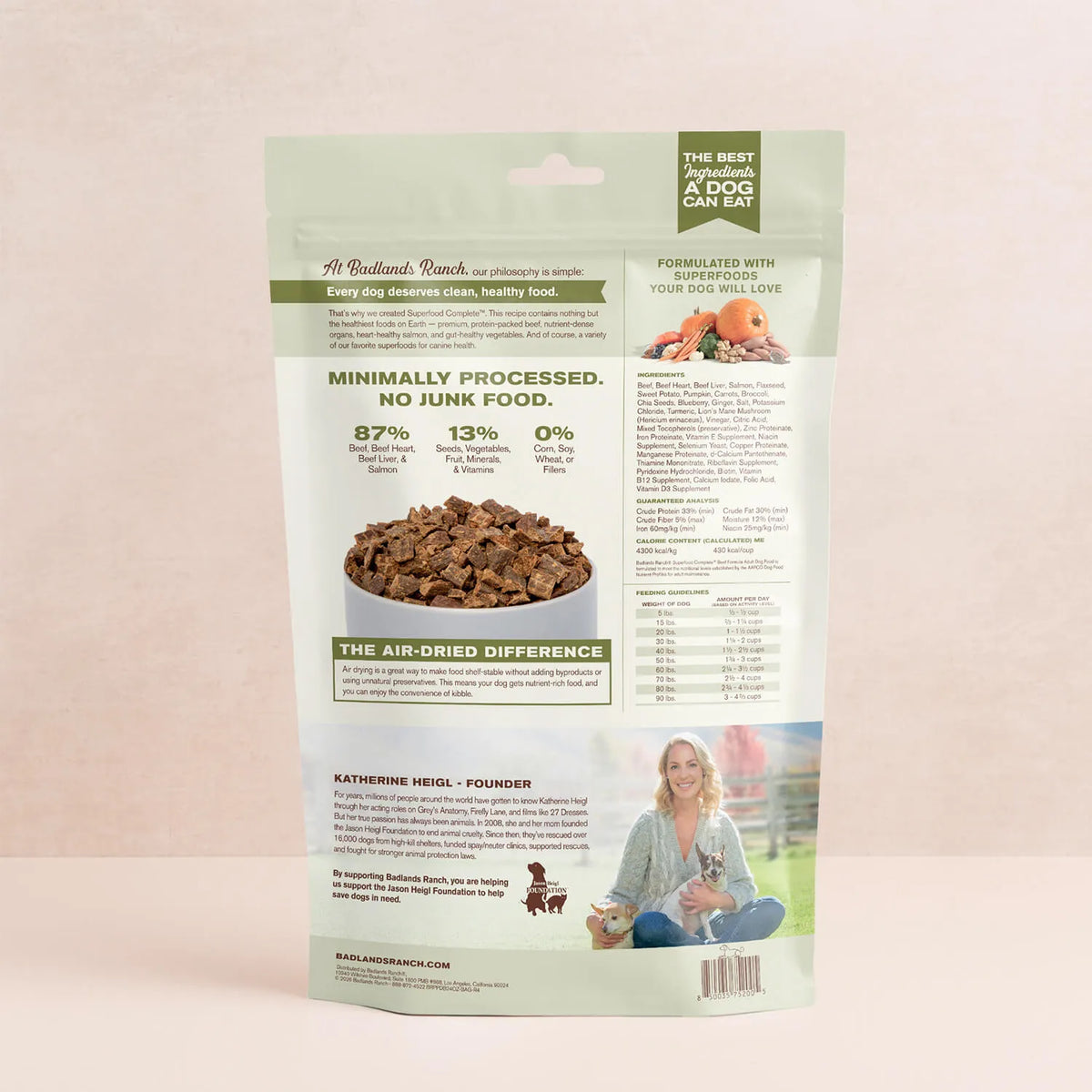 Badlands Ranch Superfood Complete Beef Formula, Gently Air-Dried Dog Food