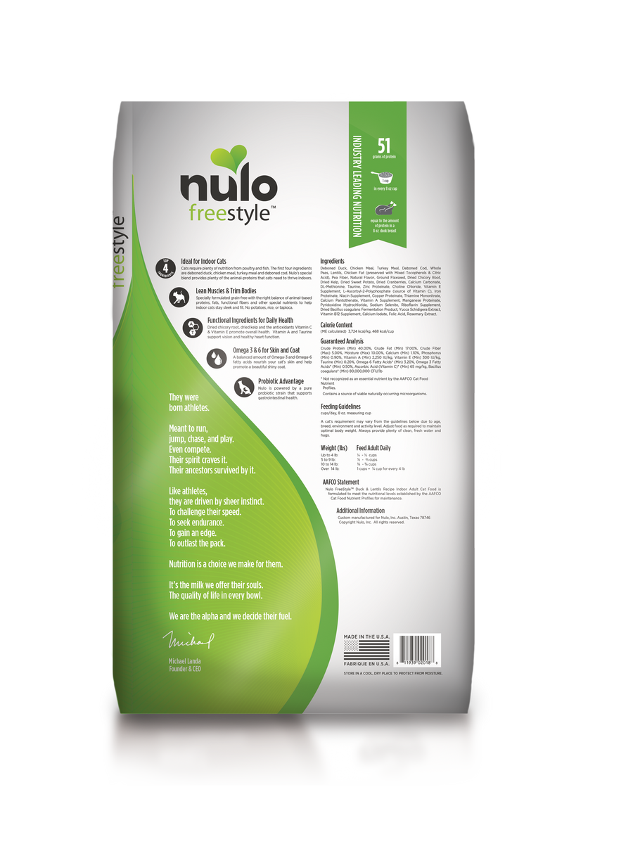 Nulo indoor cat food best sale