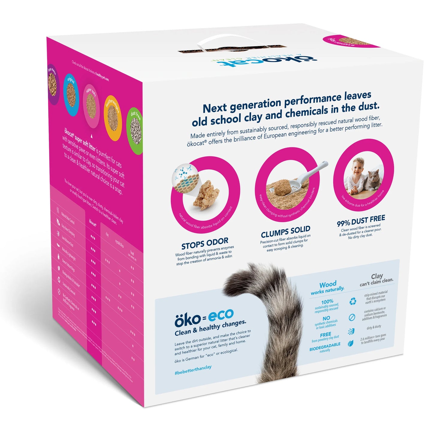 Okocat® Super Soft Clumping Wood 11.2lb, Cat Litter Anaheim Feed