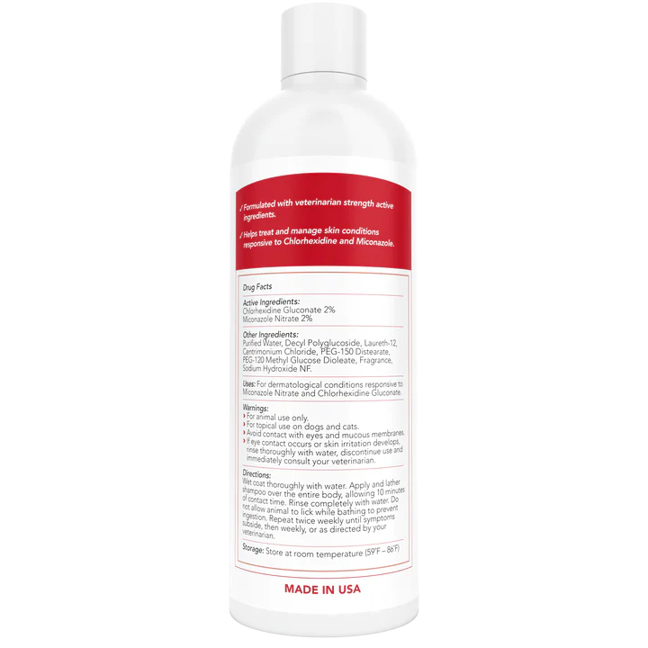 Nootie Antimicrobial Medicated Shampoo 8-oz, For Dogs & Cats