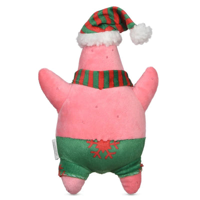 Fetch!...for Pets! SpongeBob SquarePants: Holiday Patrick Star Plush 6-Inch, Dog Toy