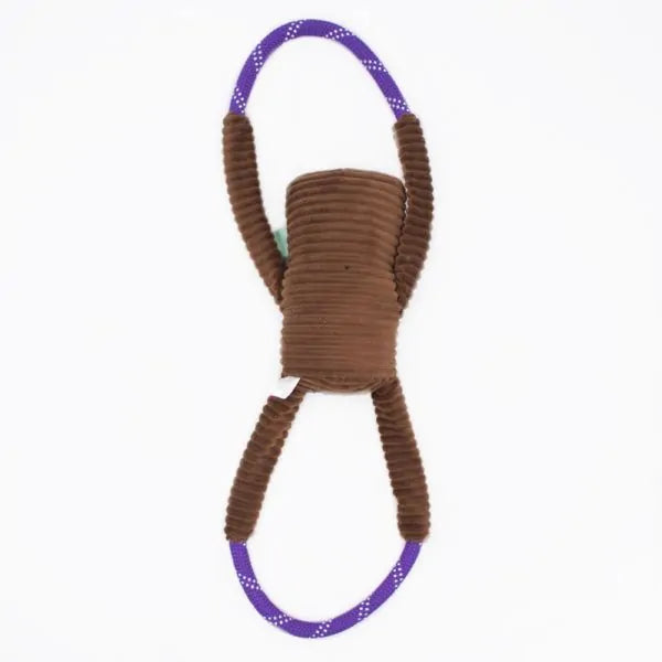 Zippy Paws Halloween RopeTugz® Zombie, Dog Toy