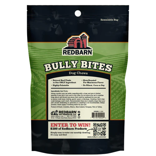 Redbarn Bully Bites 10-oz, Dog Treat