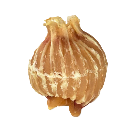 Tuesday's Natural Dog Company, Beef Trachea Ball, Single Dog Chew