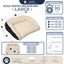 HuggleHounds Scout Perfect Bolster Dog Bed