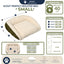HuggleHounds Scout Perfect Bolster Dog Bed