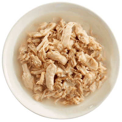 RAWZ® Shredded in Broth Chicken Breast, Duck & New Zealand Green Mussels Recipe, Wet Dog Food, 10-oz Case of 12