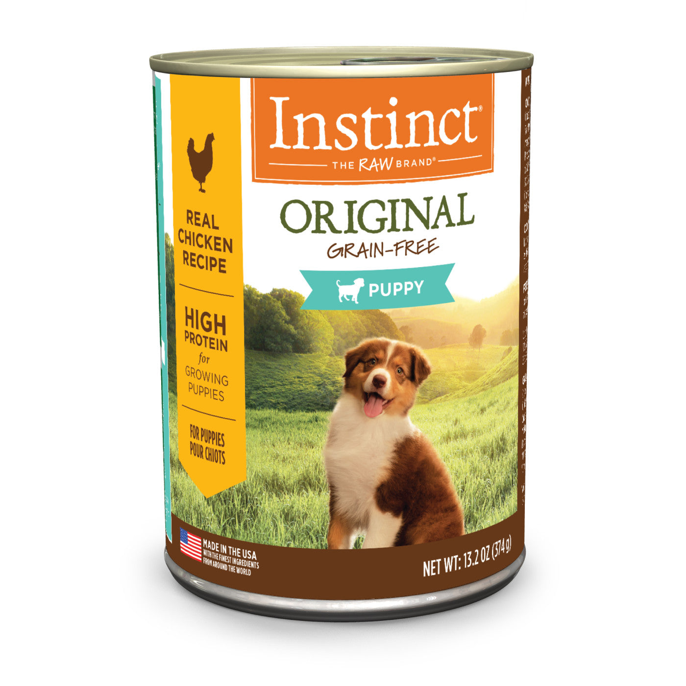 Instinct Original Real Chicken Recipe For Puppies, Wet Dog Food, 13.2-oz Case Of 6