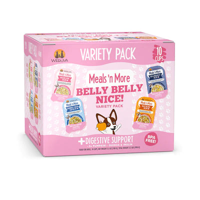 Weruva Meals 'N More Belly Belly Nice! Variety Pack, Wet Dog Food, 3.5-oz, Case Of 10
