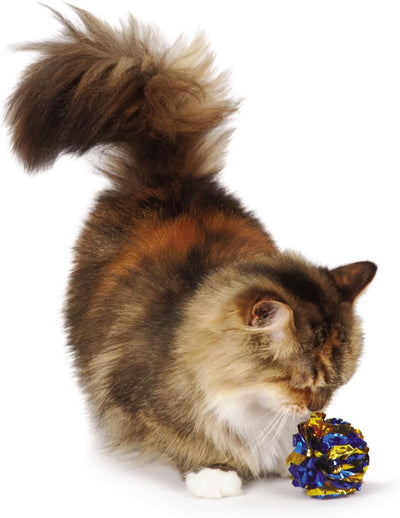 Zanies Giant Mylar Ball, Assorted, Cat Toy