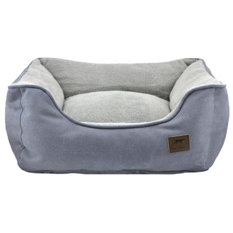 Tall Tails Dream Chaser Bolster Bed, Dog Bed, Charcoal