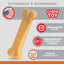 Nylabone Small/Regular Power Chew Peanut Butter, Dog Toy