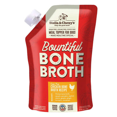 Stella & Chewy's Bountiful Bone Broth, Cage-Free Chicken Recipe, 16-oz