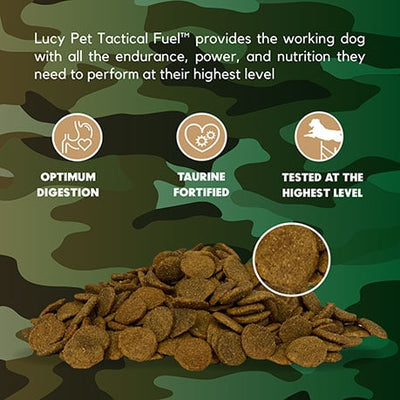 Lucy Pet Tactical Fuel Exclusive Gut Health Formula 30-lb, Dry Dog Food