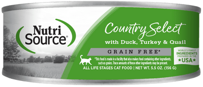 NutriSource® Country Select, Wet Cat Food, 5.5oz Case of 12