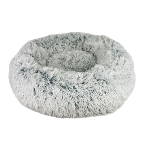 Tall Tails Cuddle Donut, Dog Bed, Gray