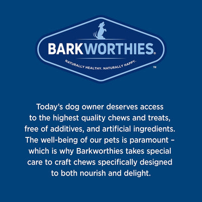 Barkworthies Large Beef Tripe Twist, Dog Chew