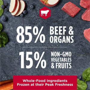 Instinct Raw Frozen Beef Bites Dog Food