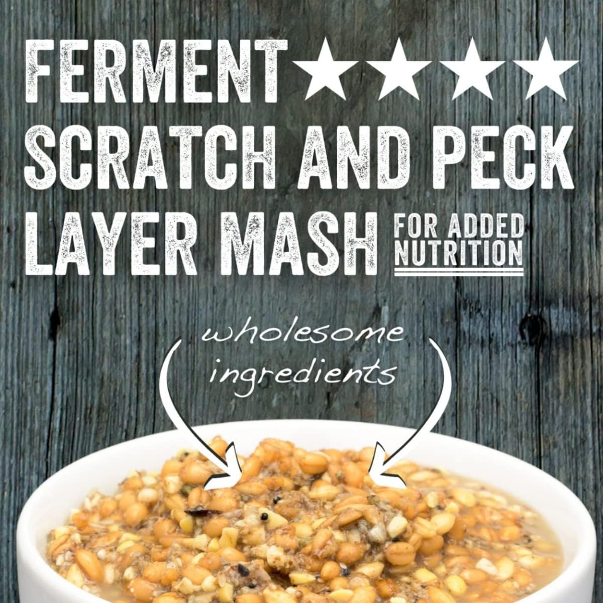 Scratch & Peck Naturally Free Organic Layer Mash 16%, Poultry Feed