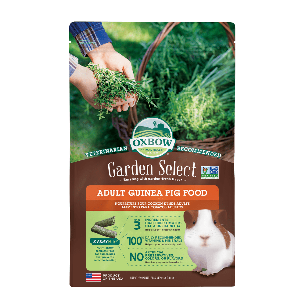 Oxbow Garden Select Adult Guinea Pig Food, 4-lb