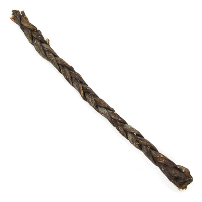 Tuesday's Natural Dog Company Braided Lamb Gullet 12-Inch , Dog Chew
