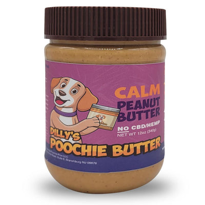 Poochie Butter Calm Peanut Butter 12-oz, Dog Treat