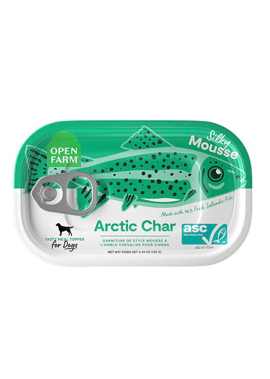 Open Farm Arctic Char 4.59-oz, Dog Meal Topper, Case Of 12