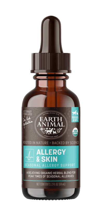 Earth Animal Allergy & Skin 2-oz, Pet Supplement