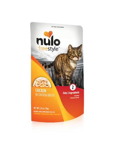 Nulo Freestyle Grain-Free Chicken In Chicken Broth 2.8-oz, Cat Meal Topper