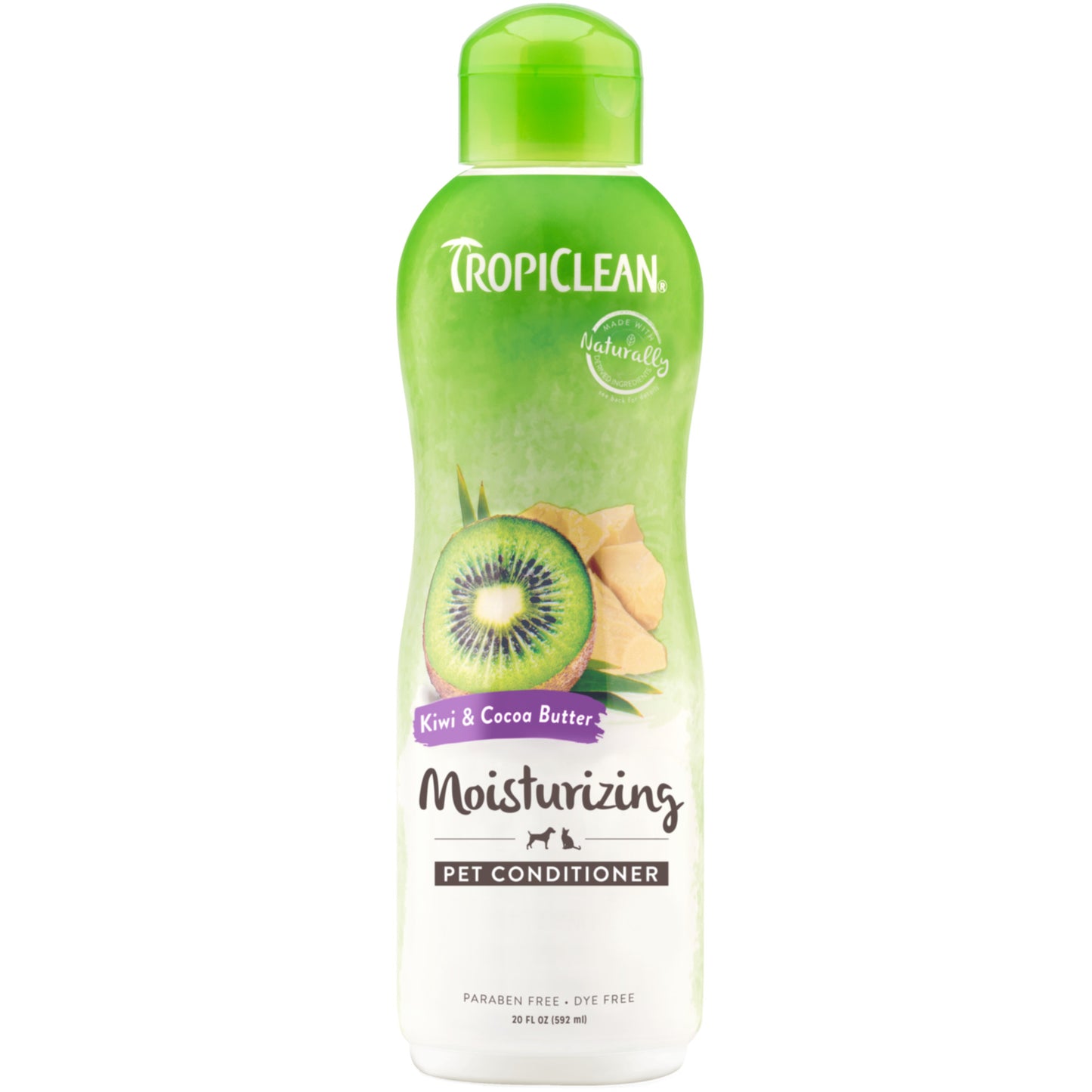 Tropiclean Kiwi & Coco Butter Moisturizing  20-oz, Pet Conditioner