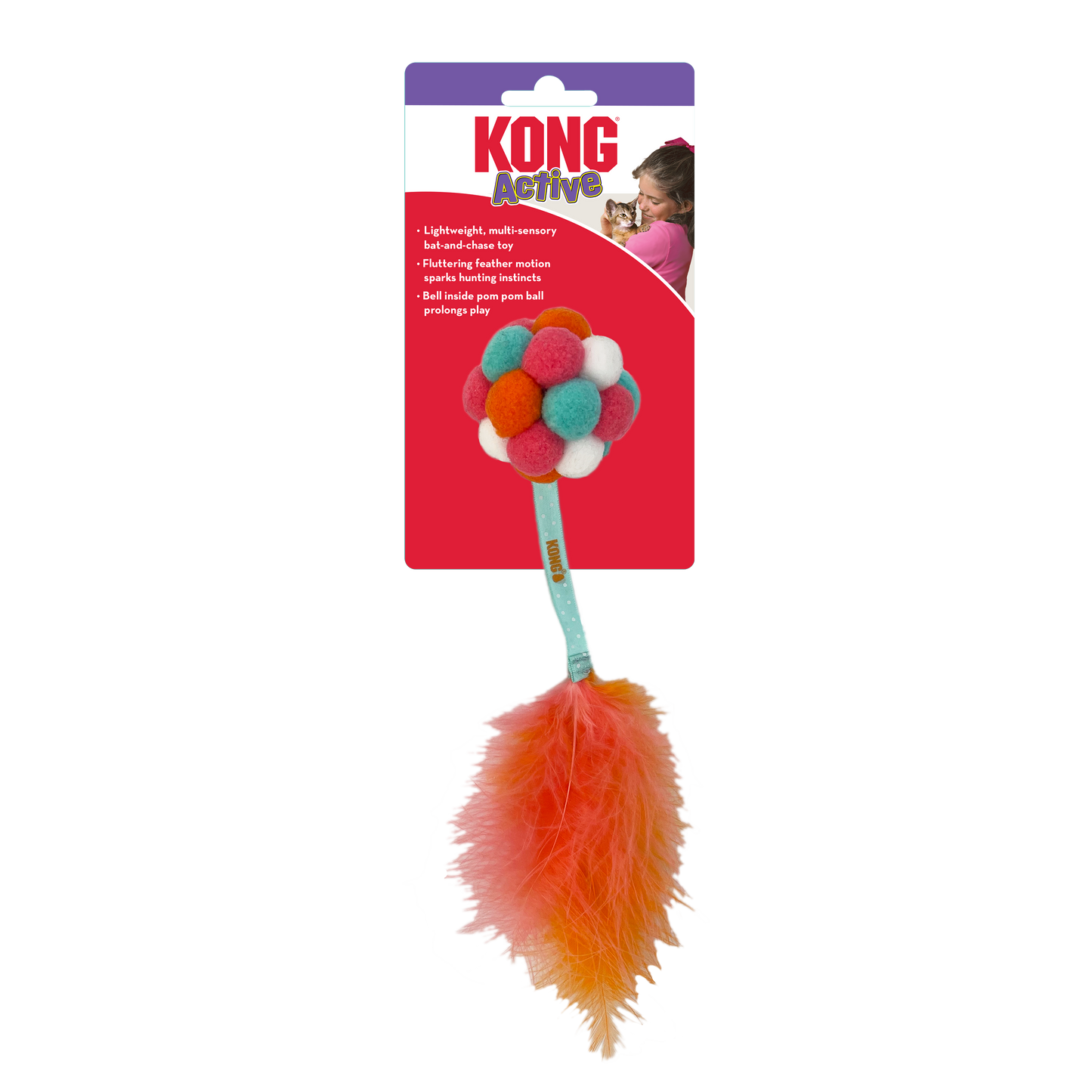 Kong Active Bubble Ball, Cat Toy
