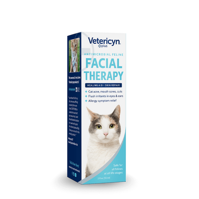 Vetericyn Plus® Antimicrobial Feline Facial Therapy, 2-oz