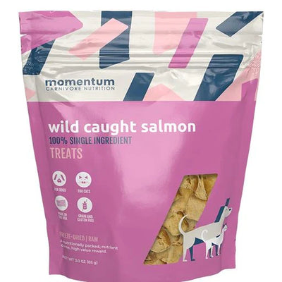 Momentum Freeze-Dried Wild Salmon 3-oz, Dog & Cat Treat