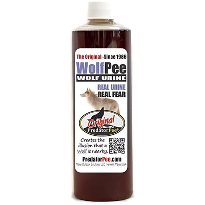 Maine Wolf Pee 100%, 12-oz Squeeze Bottle