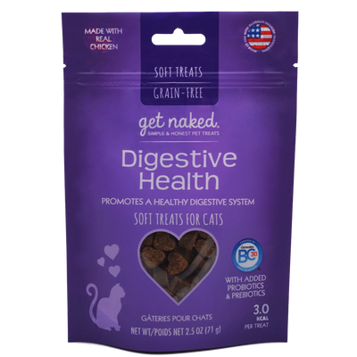 Get Naked Grain-Free Digestive Health  2.5-oz, Cat Treat