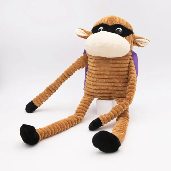 Zippy Paws Halloween Crinkle Super Monkey, Dog Toy