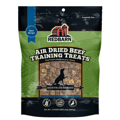 Redbarn Beef Training Treats 8-oz, Air-Dried Dog Treat