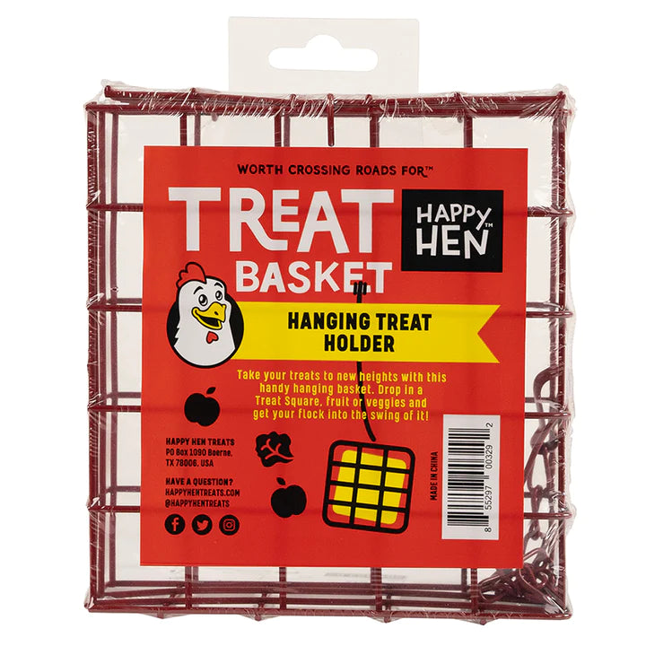 Happy Hen Treats Treat Square Basket For Poultry