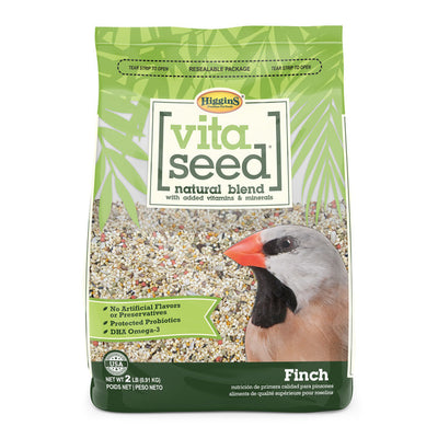 Higgins Vita Seed Finch 2-lb, Bird Food