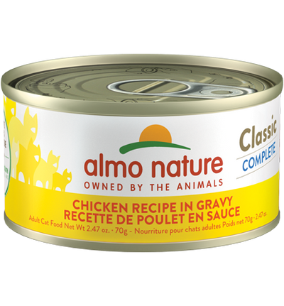 Almo Nature Grain-Free Chicken In Gravy 2.47-oz, Wet Cat Food, Case Of 12