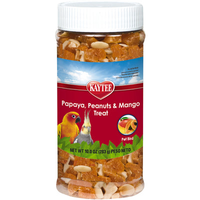 Kaytee Papaya, Peanuts & Mango 10-oz, Bird Treat