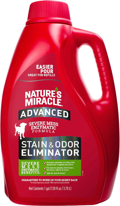 Nature's Miracle Advanced Enzymatic Stain & Odor Eliminator, 1-Gal