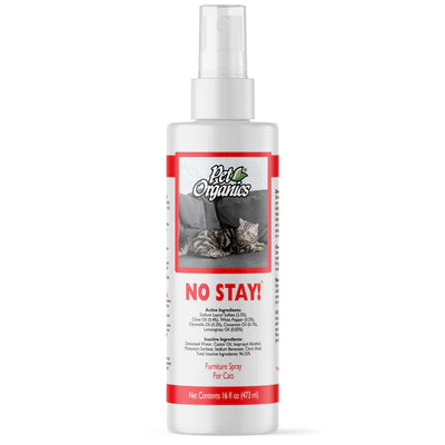 Pet Organics No Stay! For Cats, 16-oz Spray Bottle