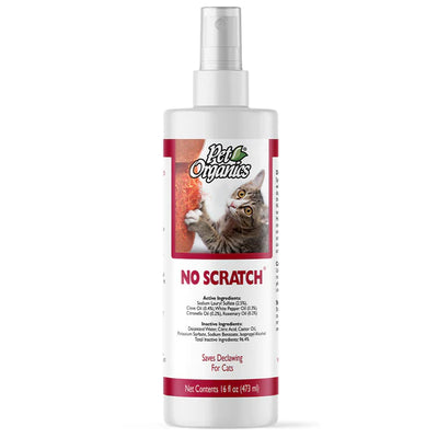 Pet Organics No Scratch! For Cats, 16-oz Spray Bottle