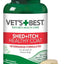 Vet's Best Healthy Coat Shed & Itch Tablets For Dogs, 50-Count