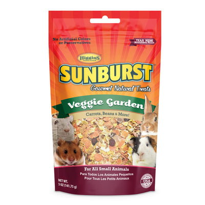 Higgins Sunburst Veggie Garden 5-oz, Small Animal Treat