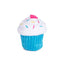 Zippy Paws Blue Cupcake, Dog Toy