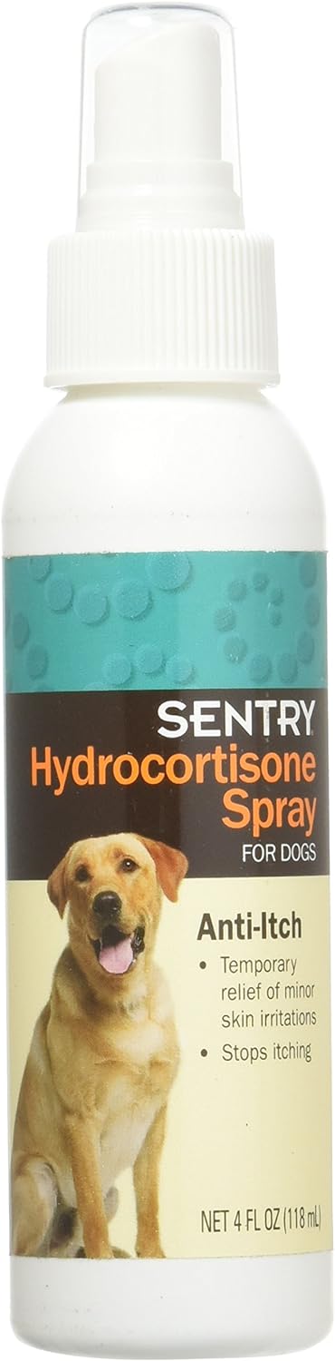 Sentry Hydrocortisone For Dogs, 4 oz Spray