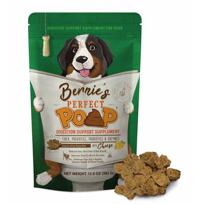 Bernie's Perfect Poop With Cheese, Dog Supplement